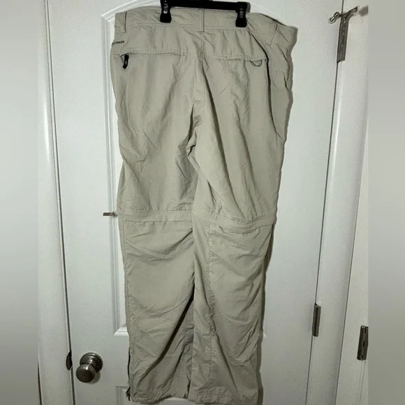 Columbia womens  Convertible Cargo Pants - Light Khaki #124 - Picture 4 of 7